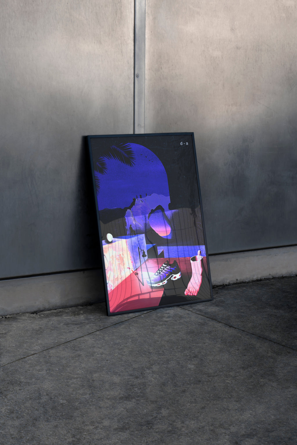 Sunset in Florida - Art Print 50x70cm