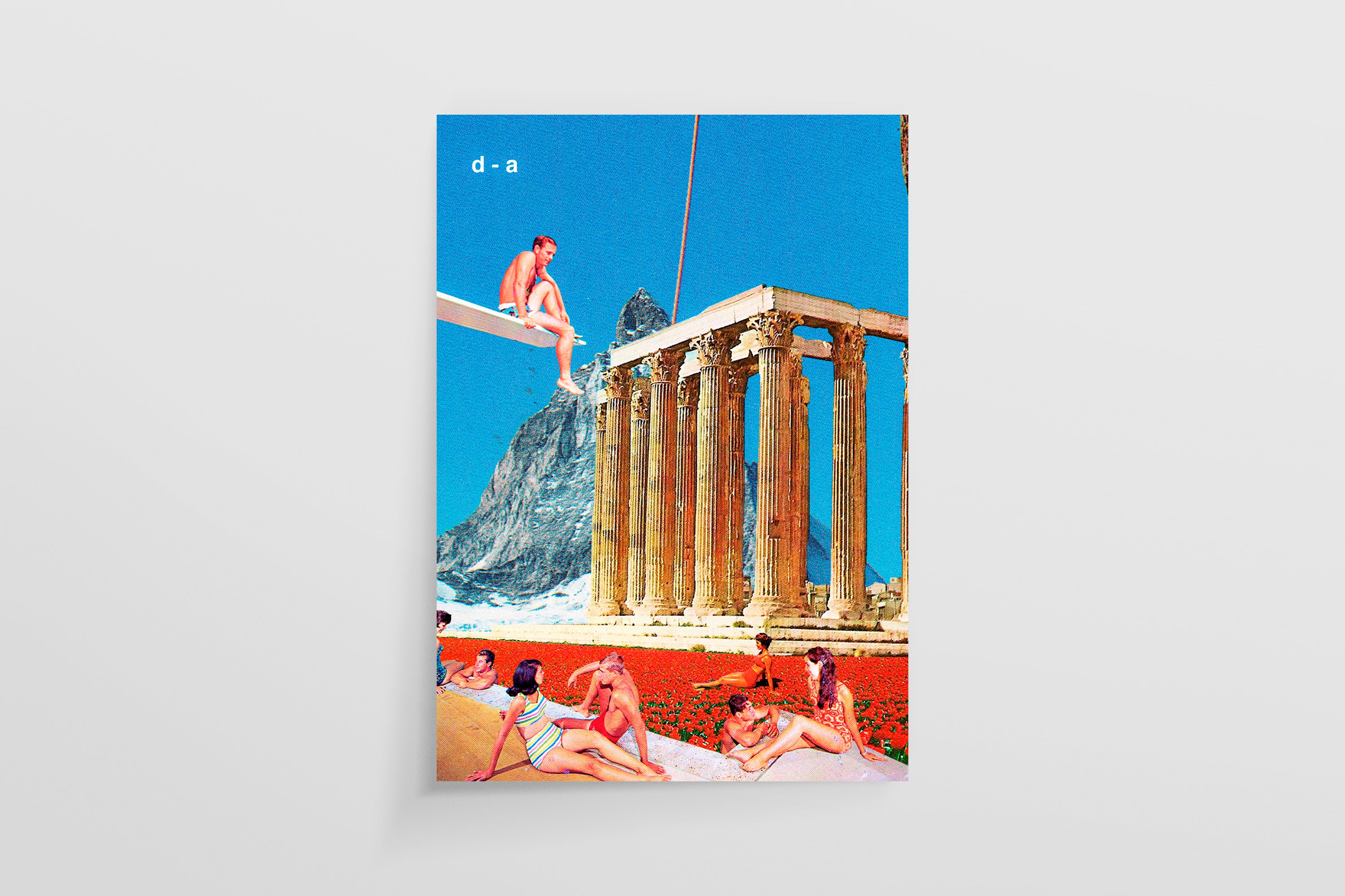 Turistas del Tiempo - Art Print 30x40cm