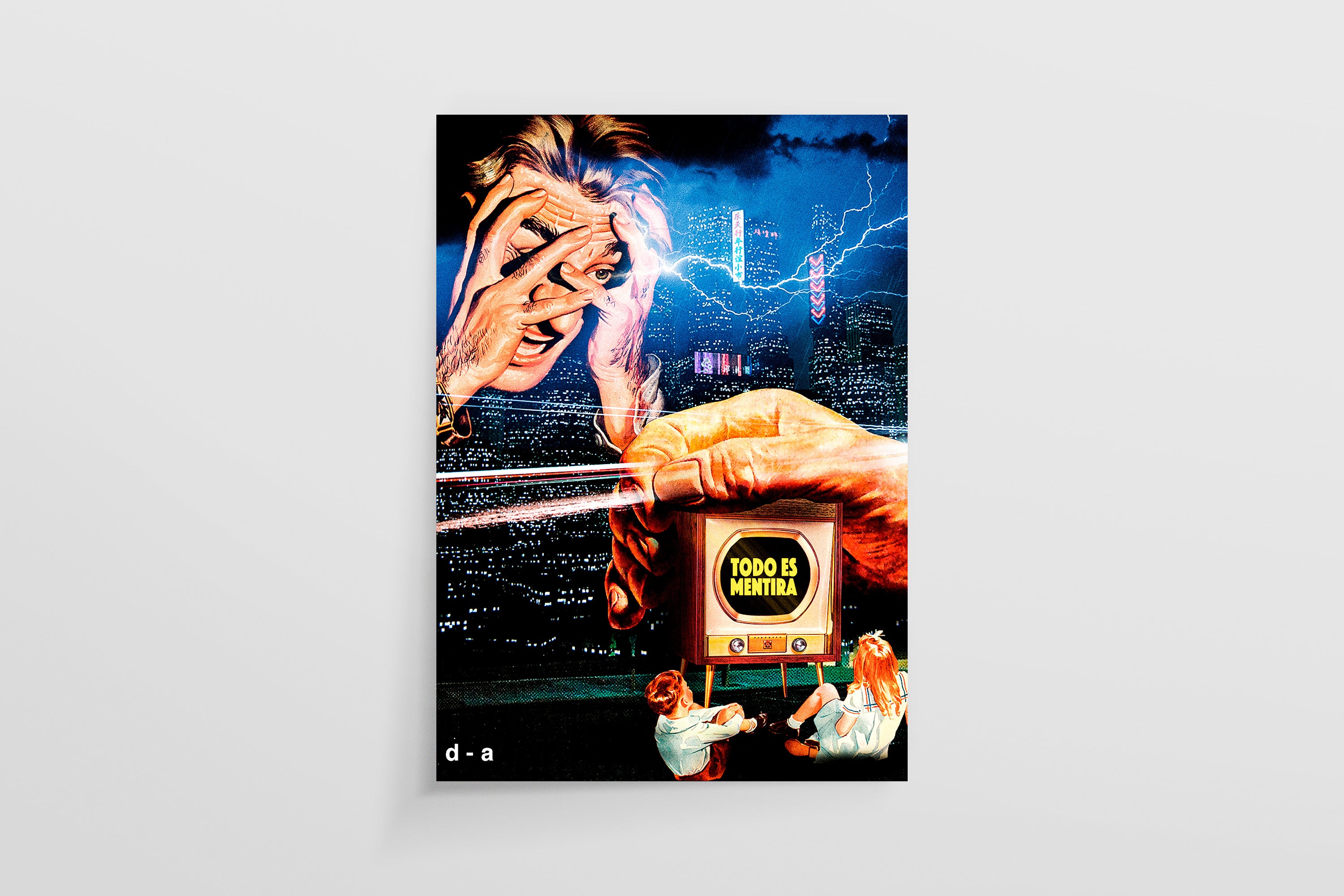 Todo es Mentira - Art Print 30x40cm